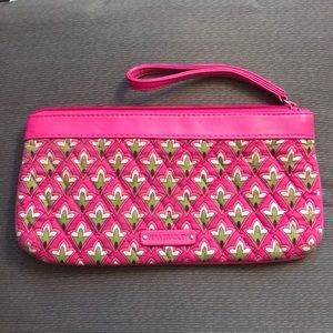 Vintage Vera Bradley wristlet fabric purse